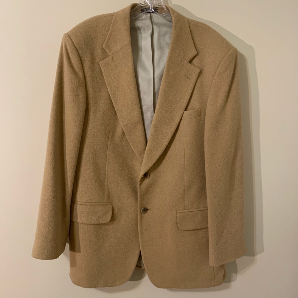 Men’s Camel Hair Sport Coat,  size 40R, Club Room